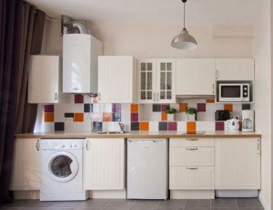Carreaux colorés de cuisine