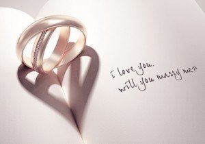 i love you - will you marry me - card