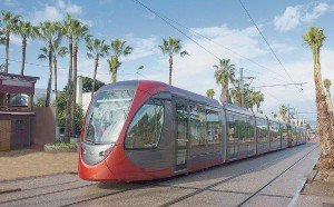 tramway sur pneu marrakech