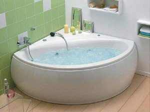 Baignoire d’angle