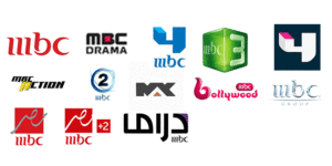 fréquence de chaines de MBC en 2017 sur Nilsat