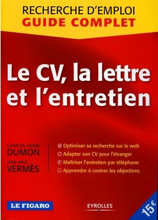 Exemples de CV, lettre de motivation sur les éditions « Eyrolles » pour la recherche d’emploi