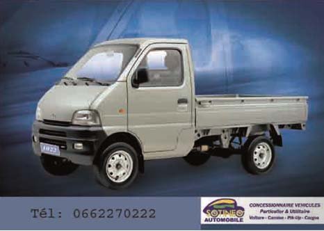 SOTINEQ – Vente de véhicules neufs : motocycles, voitures, camions, pick-up
