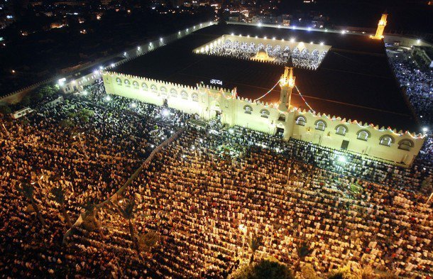 Prière de Laylat Al Qadr 2010 en Egypte: Traditions de ramadan