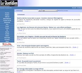 Quotidien d’Oran: Journal français pour les actualités de l’Algérie