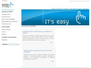 Satec Tunisie: Recrutement dans métiers de NTIC