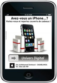 Univers Digital: Vente de Iphone, Ipad et Ipod au Maroc