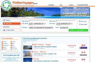 Comparateur de prix de voyage dans le monde : Hotels, billets d’avion et autres