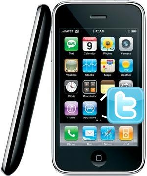 iPhone Twitter: Application Echofon pour publier des tweets
