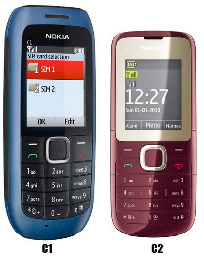 Nokia c1 00 обзор