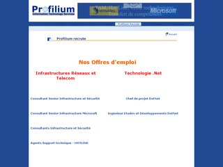 Recrutement par Profilium It Services Maroc en telecom et réseaux
