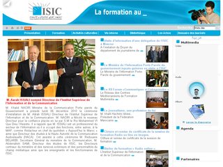 ISIC Rabat: Site Institut supérieur de l’information et de la communication