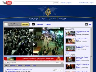 Chaine Al Jazeera TV en arabe en direct sur Youtube