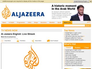 Al Jazeera English watch now en live: Video en direct