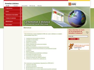www.distance.ulaval.ca: Formation à distance par Université Laval à Canada
