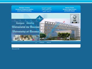 www.uc.rnu.tn: Site université de Sousse en Tunisie
