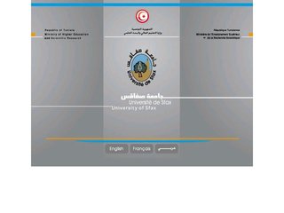 www.uss.rnu.tn: Site université de Sfax en Tunisie