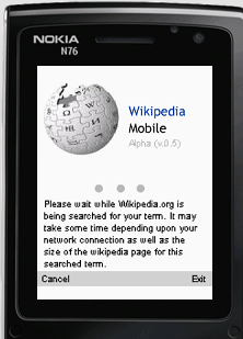 Wikipidia Mobile de iPhone gratuit à télécharger en ligne