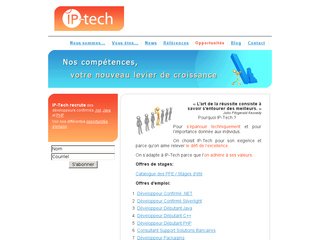 IP-Tech en tunisie: Recrutement et offres de stage en ligne