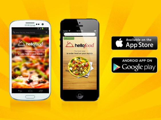 Application HelloFood à télécharger gratuitement sur Android et iPhone