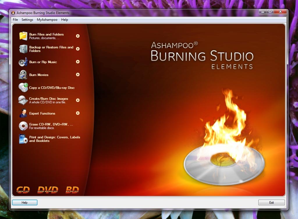 Burning Studio gratuit: Gravure sur CD et DVD