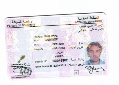 Renouvellement de permis de conduire en ligne au Maroc