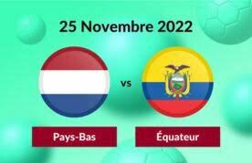 Pays-Bas vs Equateur: la composition probable du match